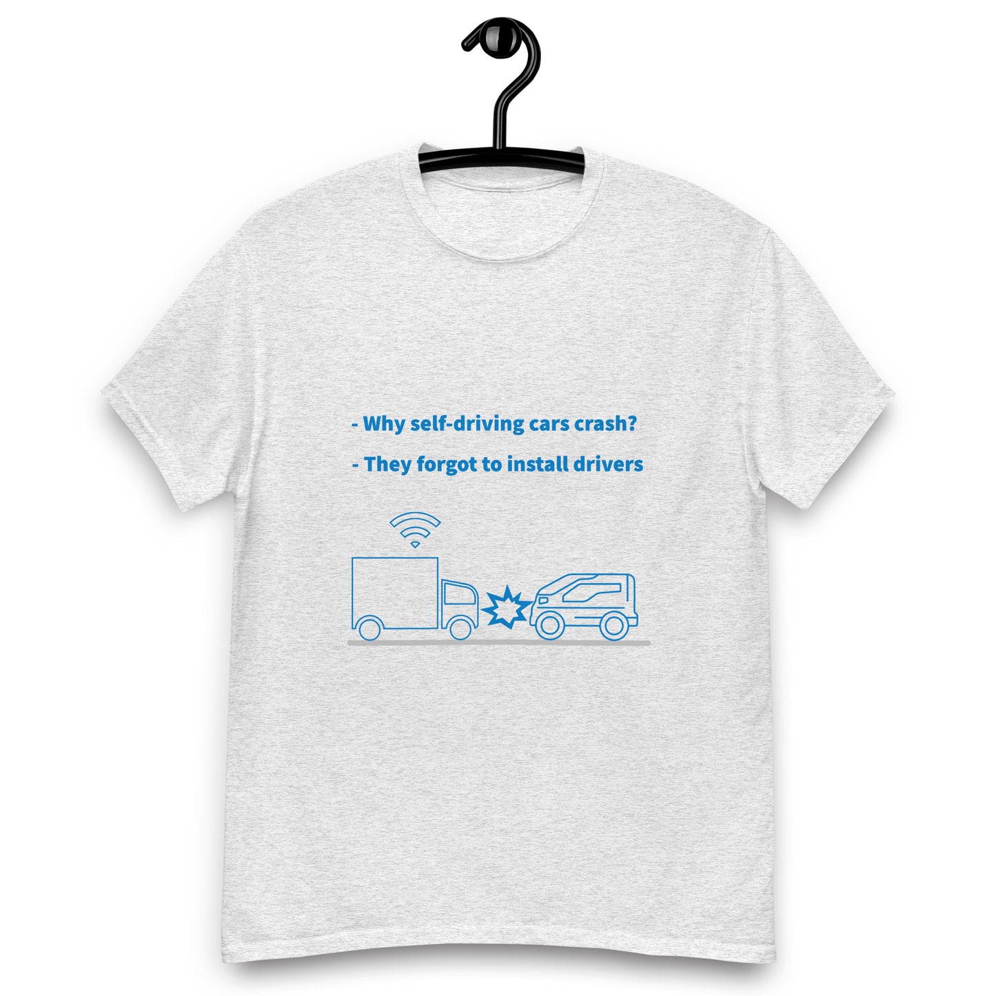 Forgot to install drivers. Programmer T-shirt