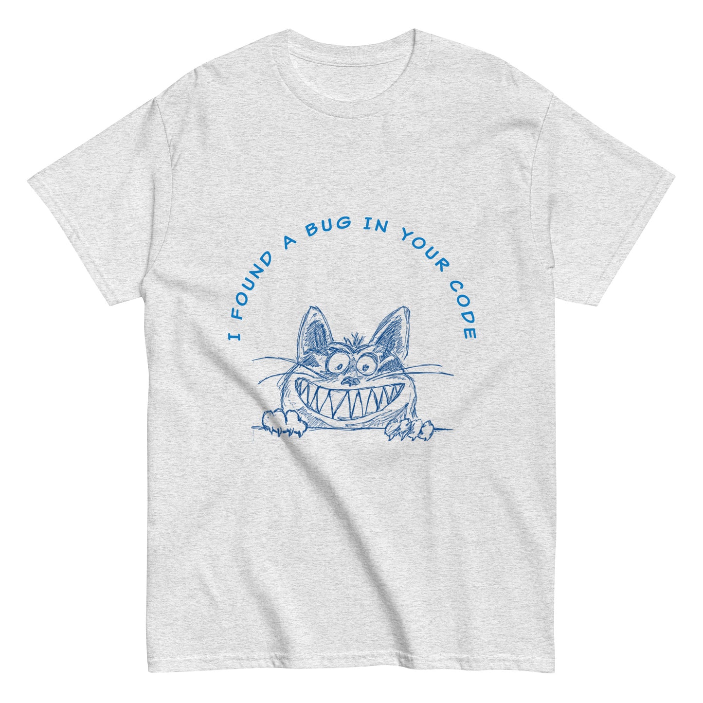 I found a bug in your code. Programmer t-shirt