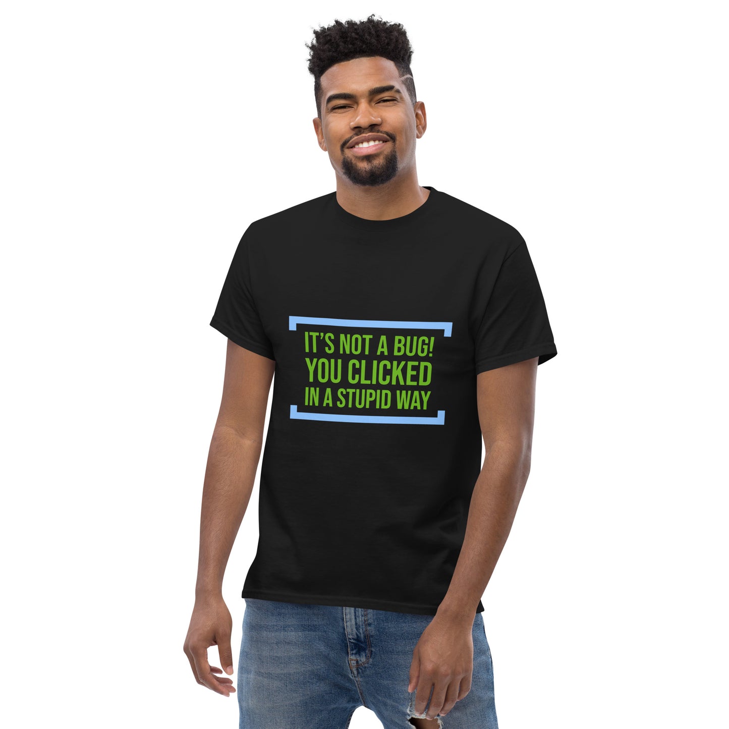 You clicked in a wrong way. Programmer t-shirt