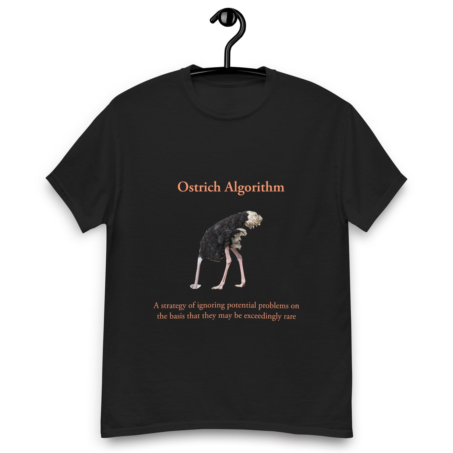 Ostrich Algorithm. Men's classic tee