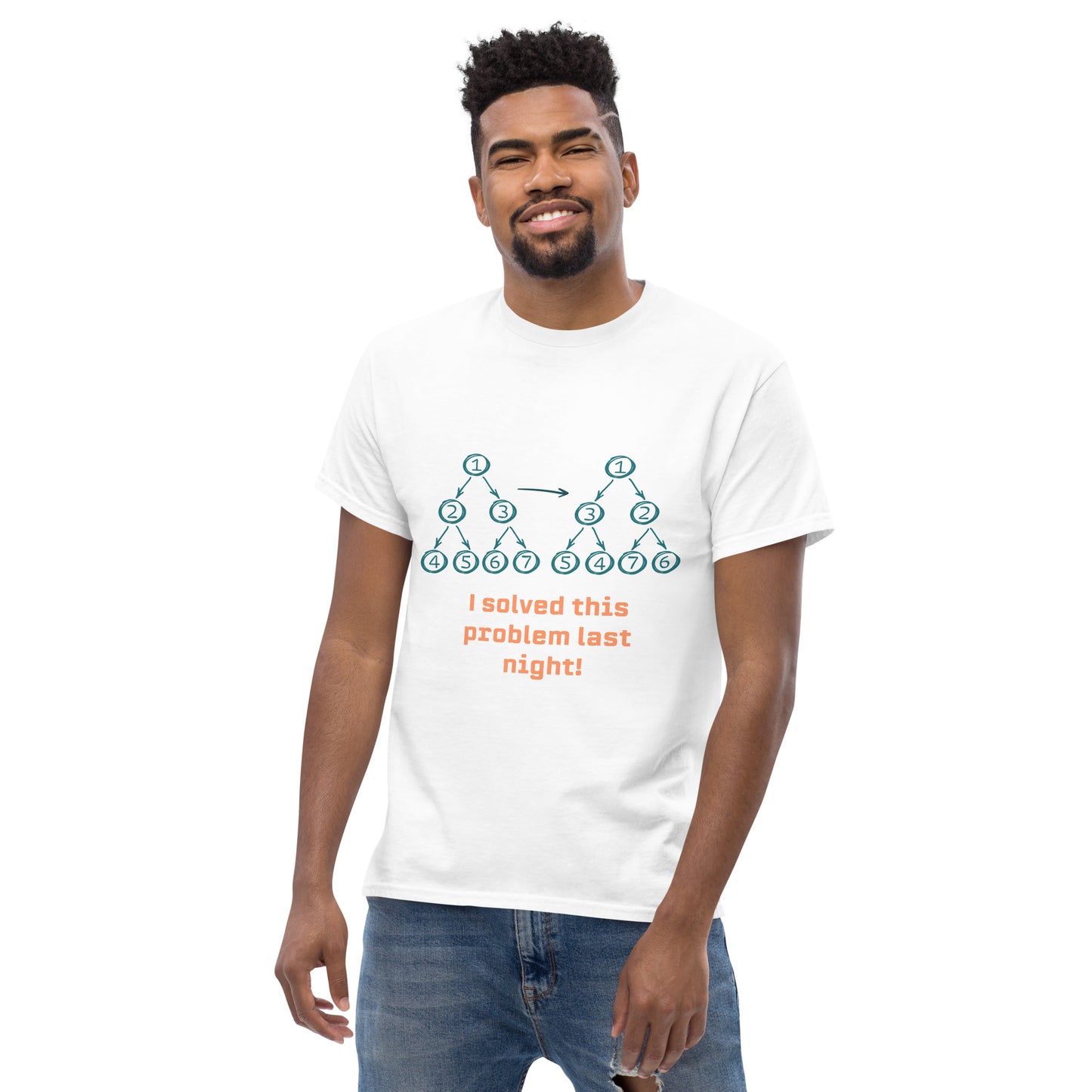 Invert binary tree. Men's classic tee