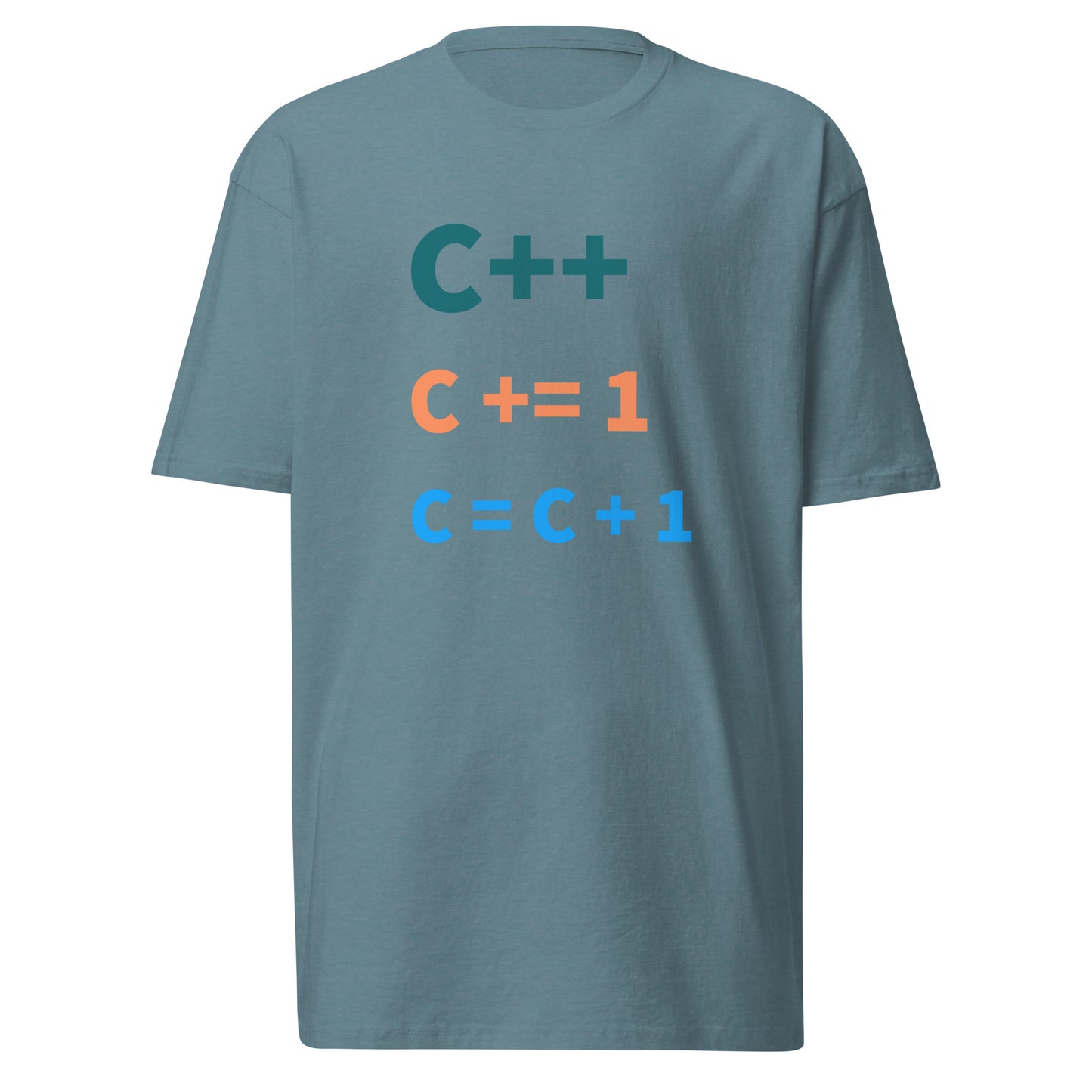 C++ master. Men’s premium heavyweight tee