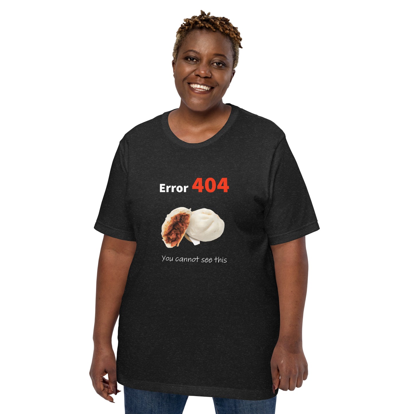 404 Chinese Buns. Unisex t-shirt