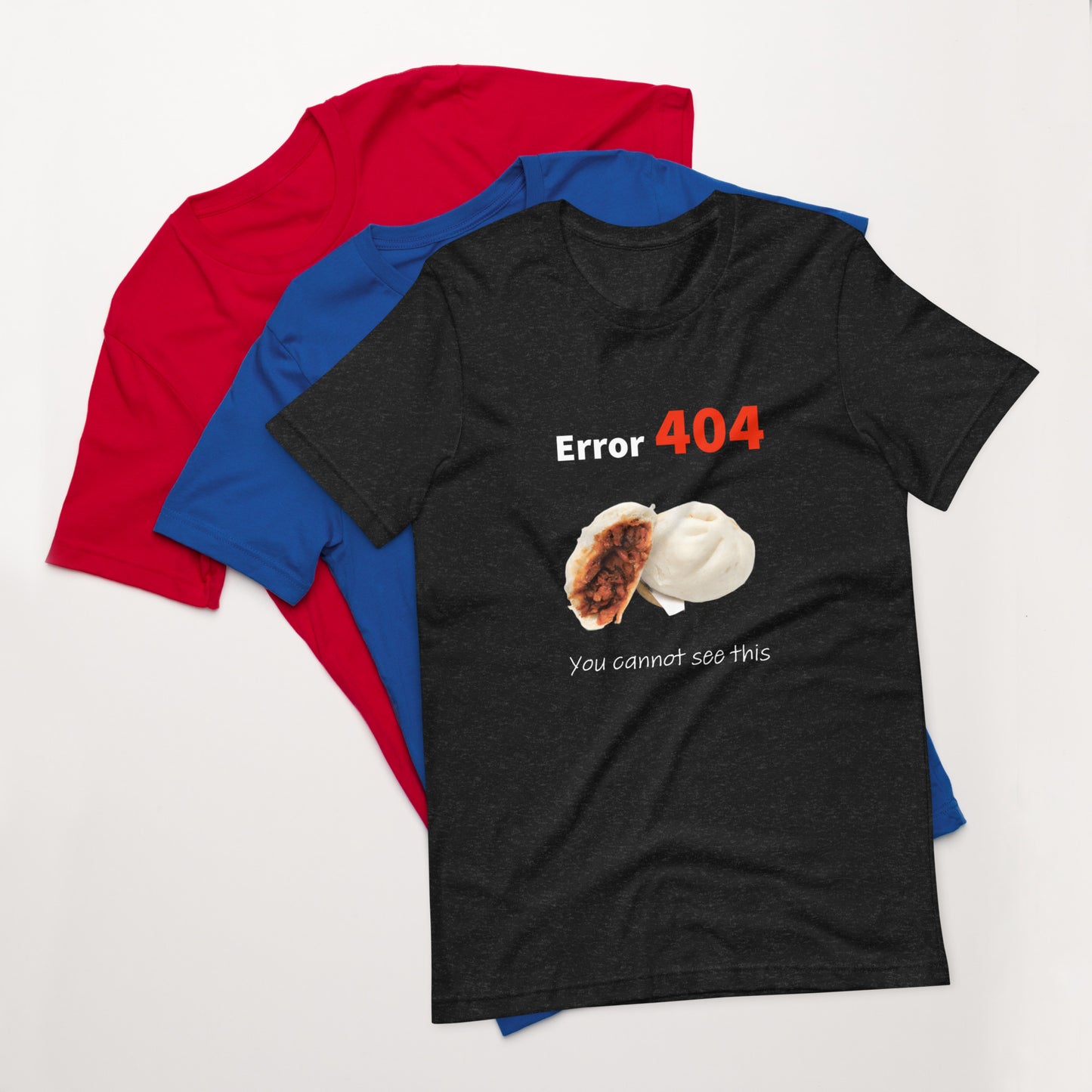 404 Chinese Buns. Unisex t-shirt