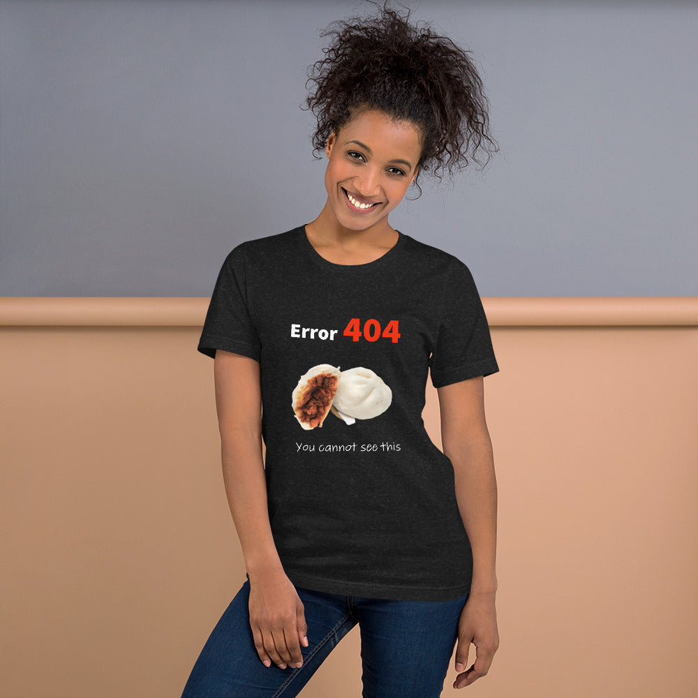 404 Chinese Buns. Unisex t-shirt