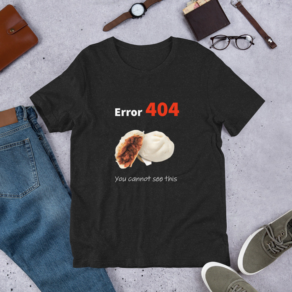 404 Chinese Buns. Unisex t-shirt