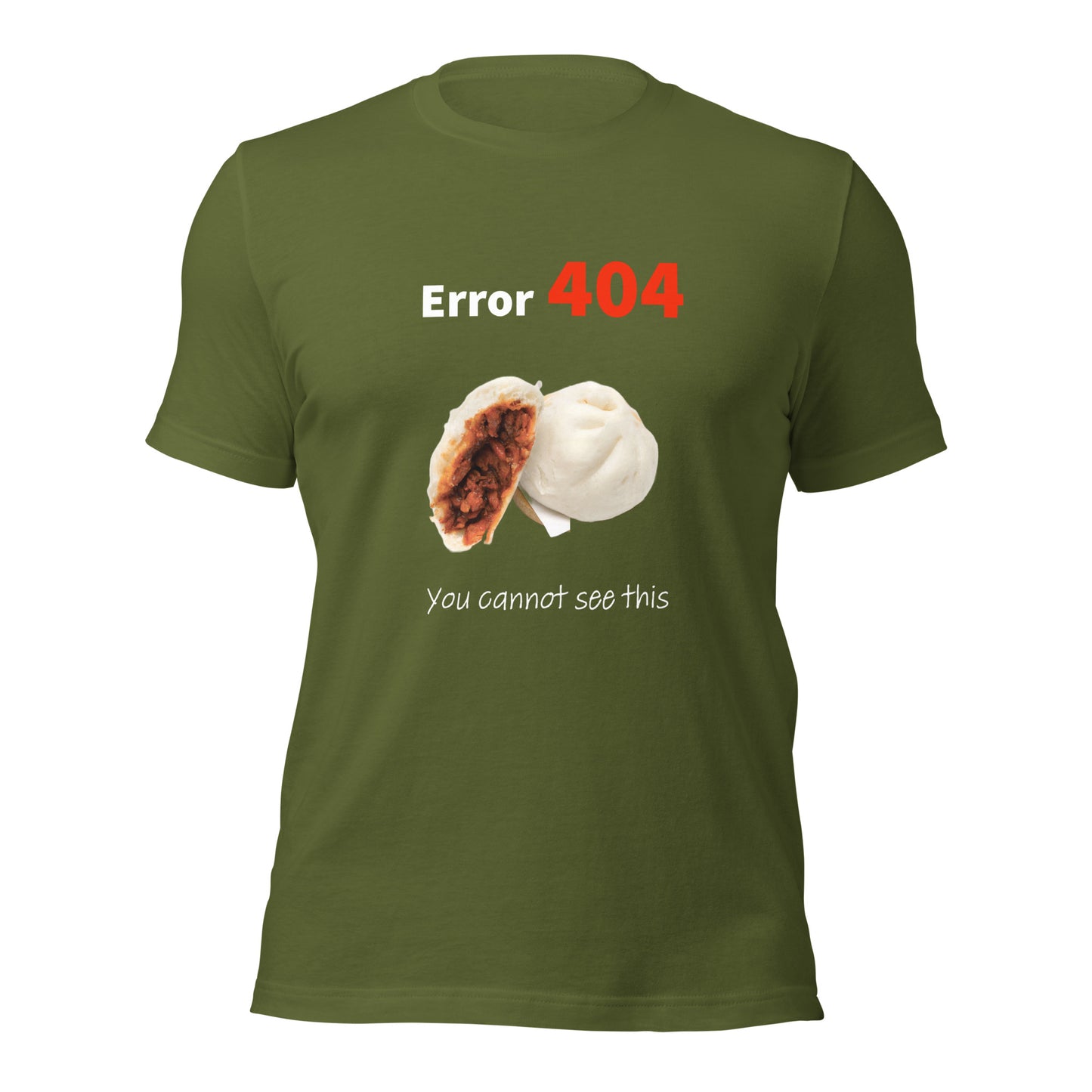 404 Chinese Buns. Unisex t-shirt