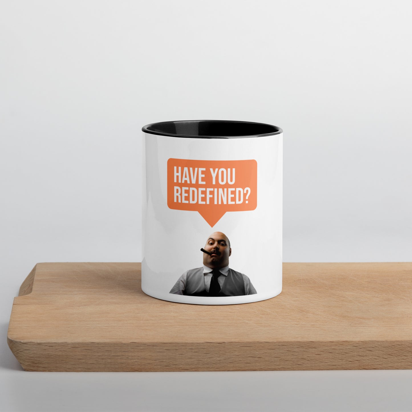 Performance review: Have you redefined? Mug with Color Inside