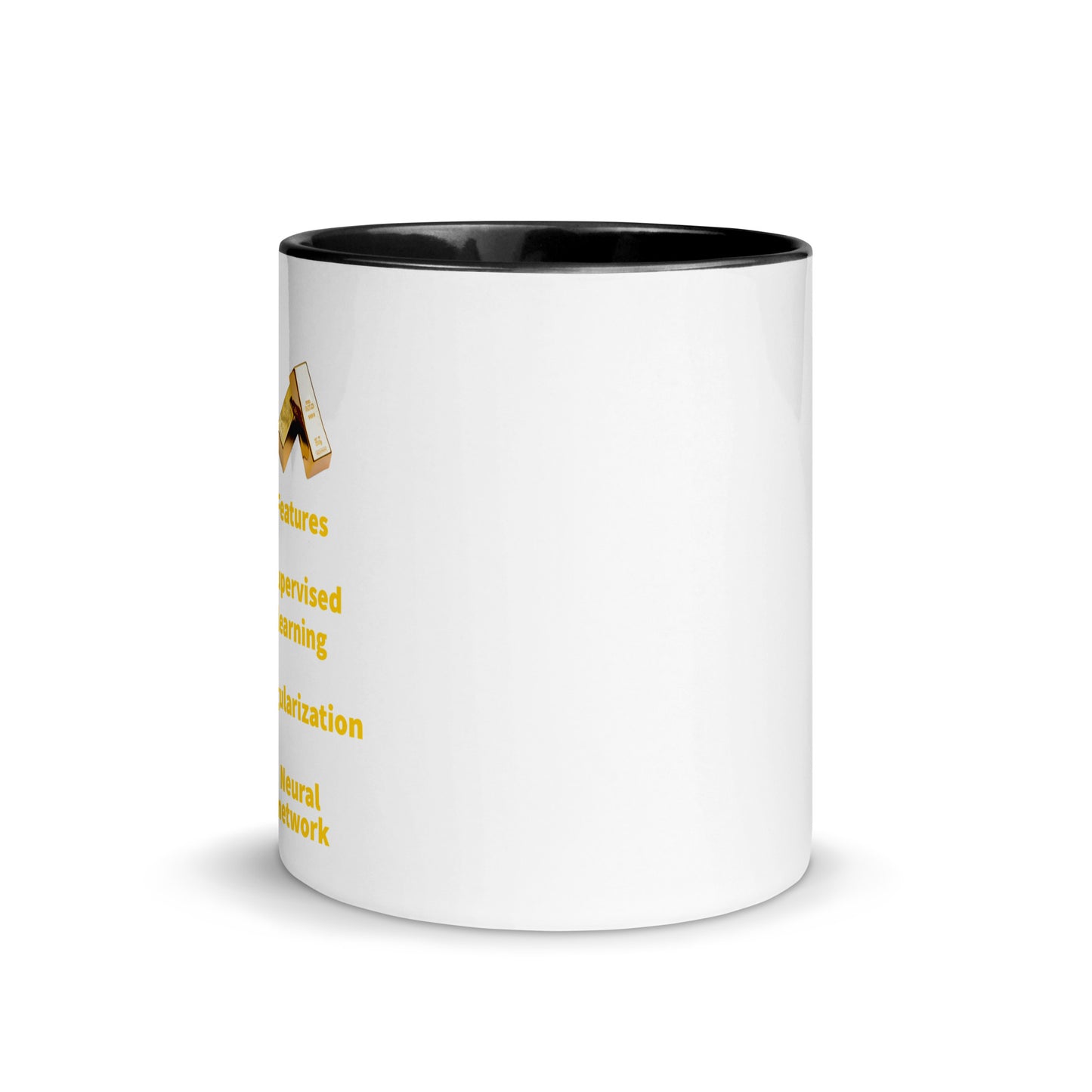 Machine learning vs Statistics Mug with Color Inside