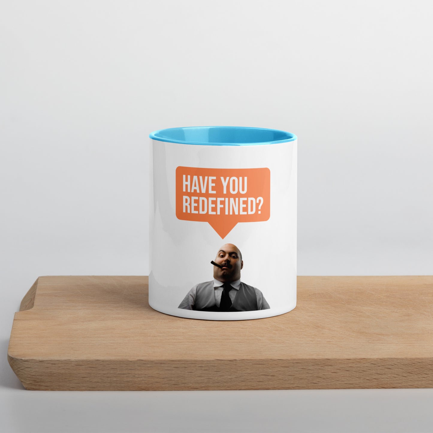 Performance review: Have you redefined? Mug with Color Inside