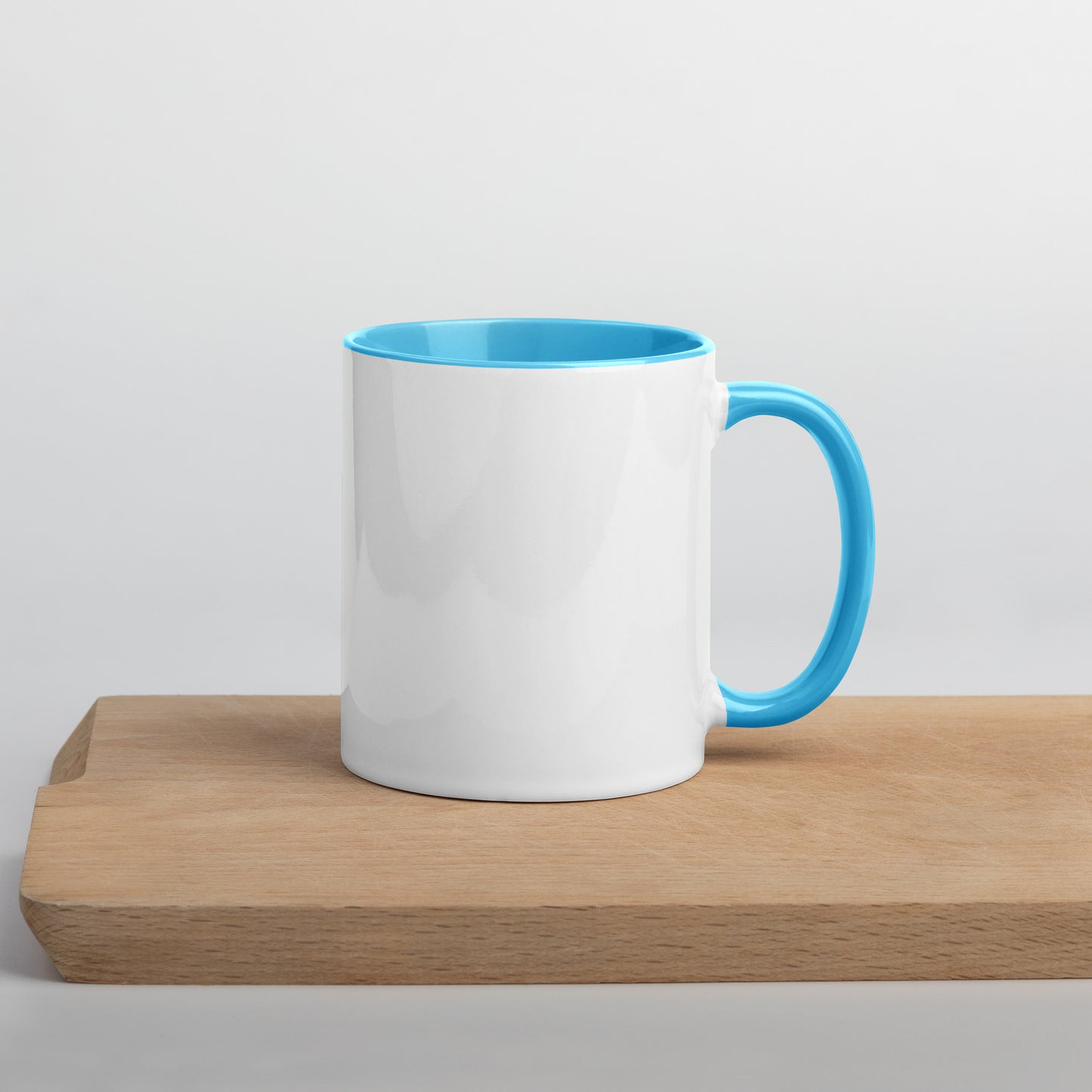 No layoff. Mug with Color Inside