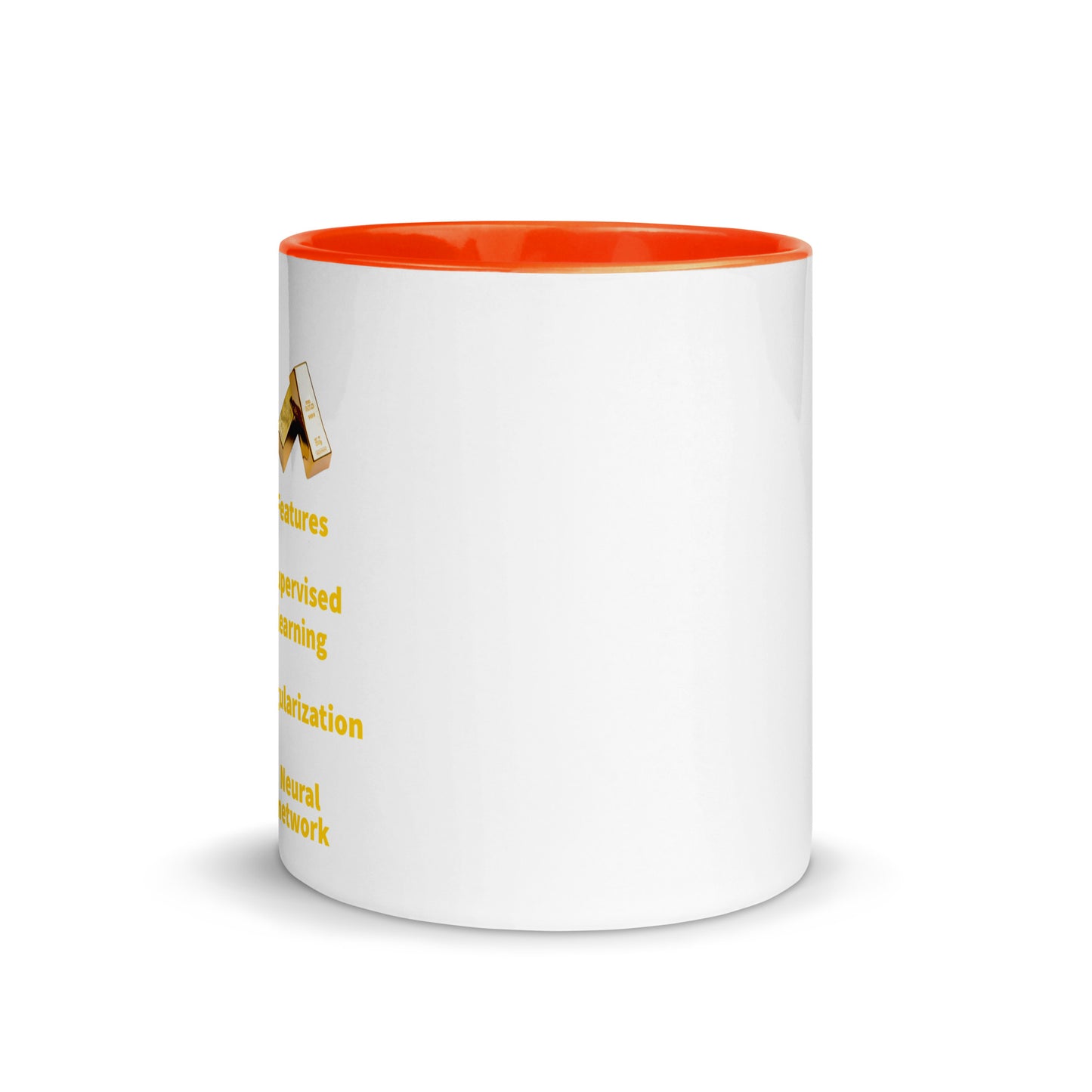 Machine learning vs Statistics Mug with Color Inside