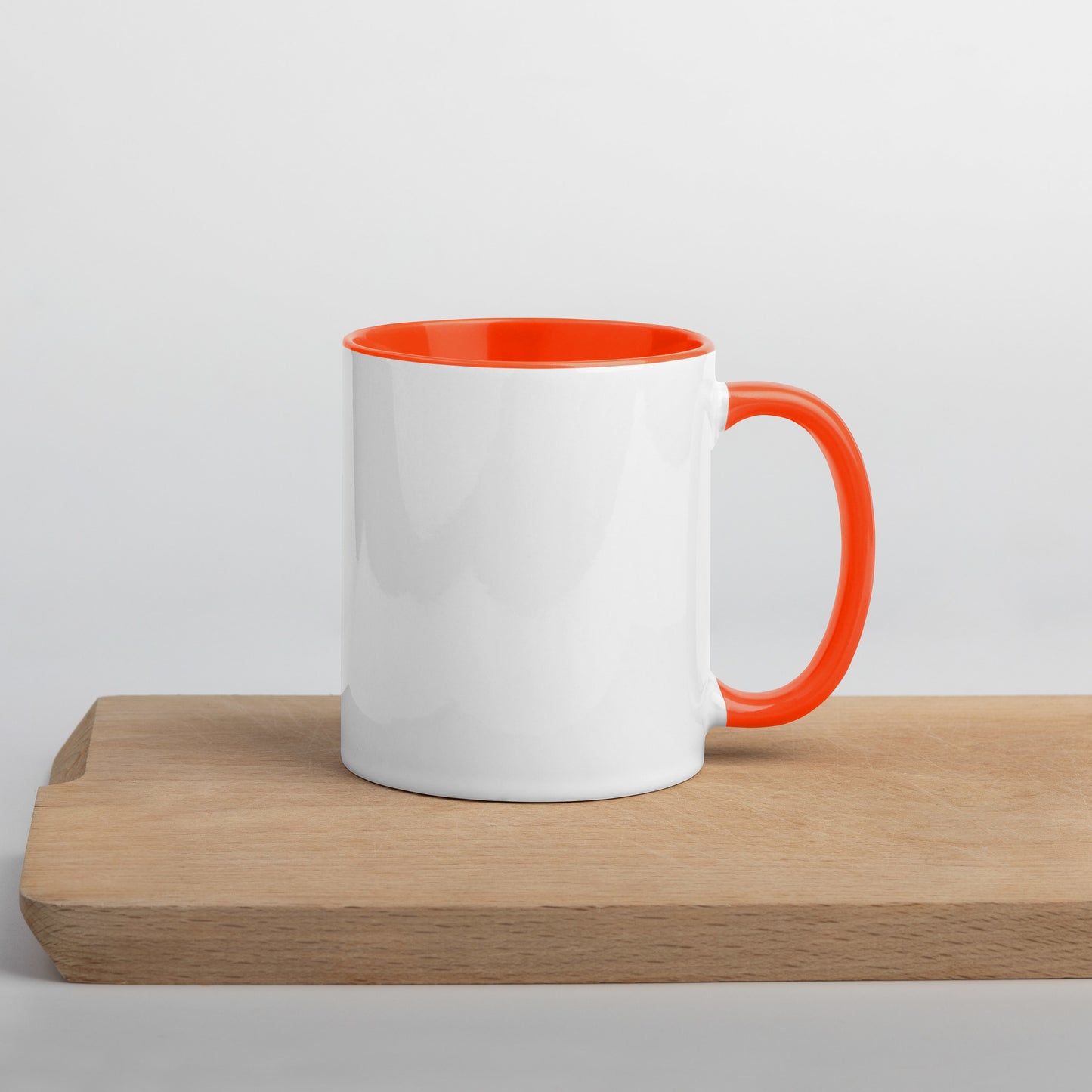 No layoff. Mug with Color Inside