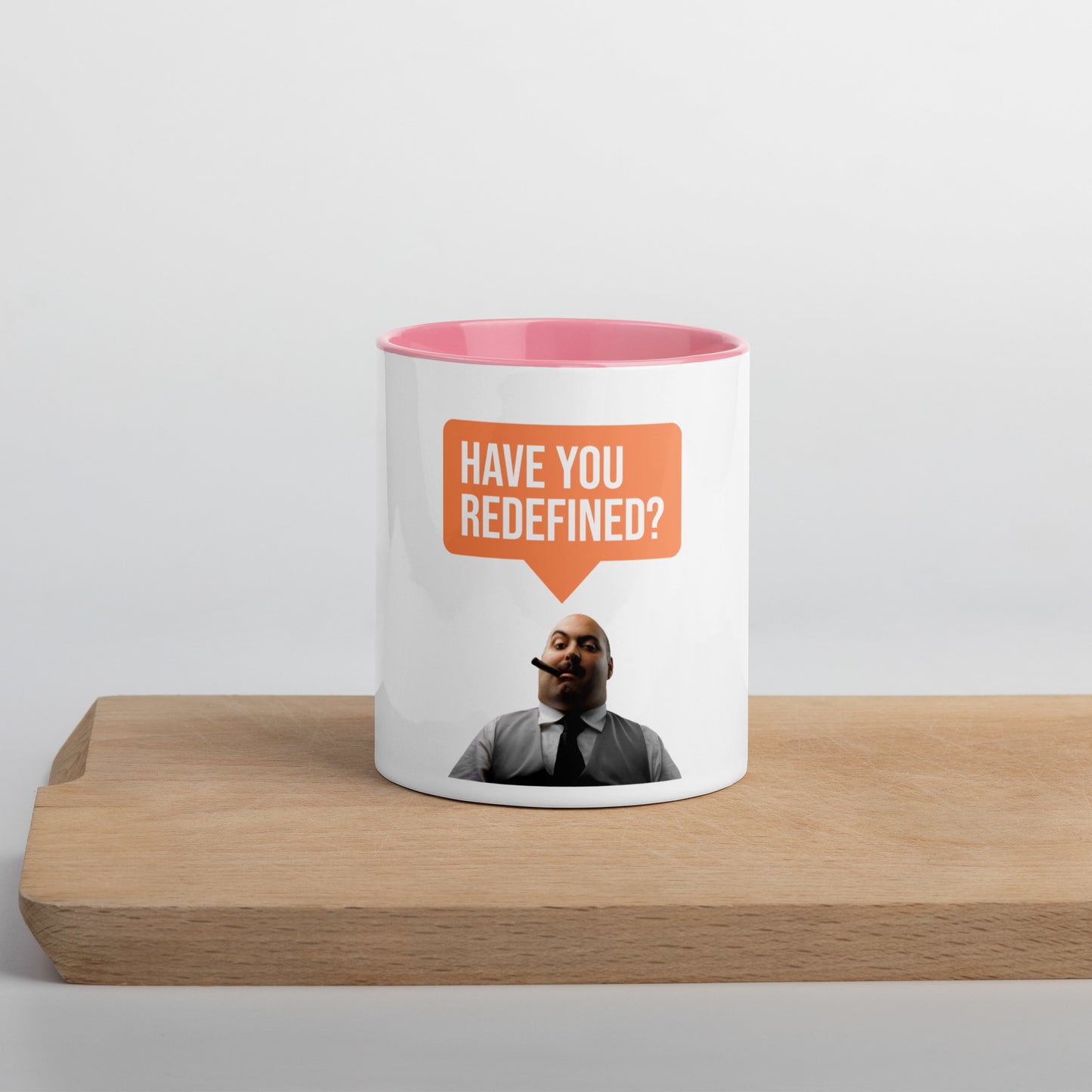 Performance review: Have you redefined? Mug with Color Inside