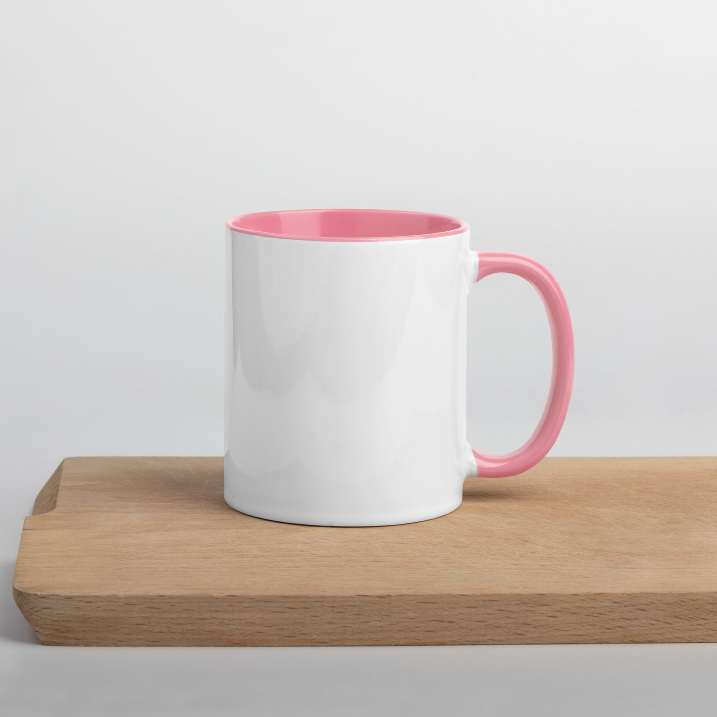 In case of fire. Mug with Color Inside