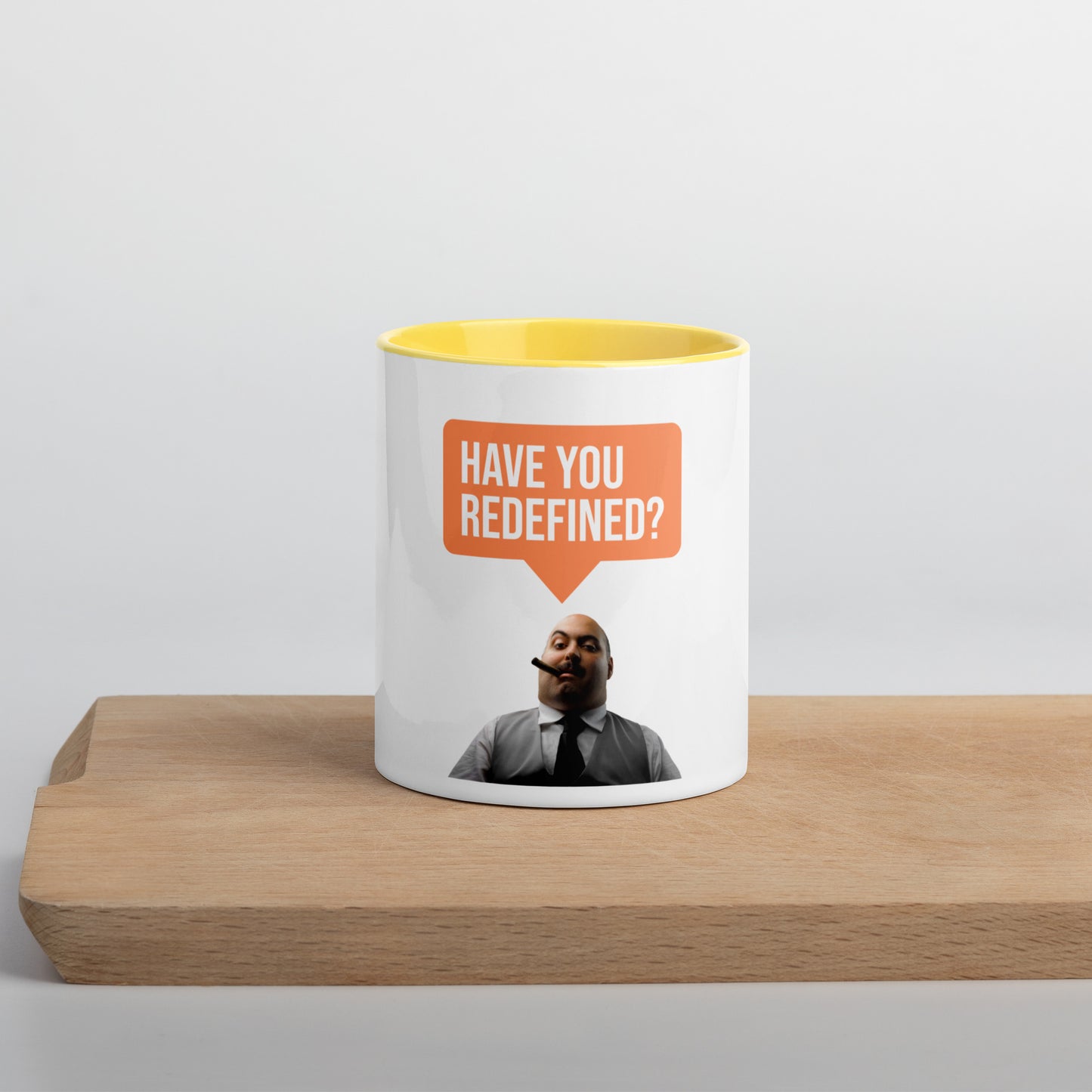 Performance review: Have you redefined? Mug with Color Inside