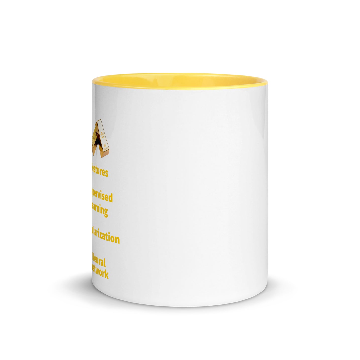 Machine learning vs Statistics Mug with Color Inside