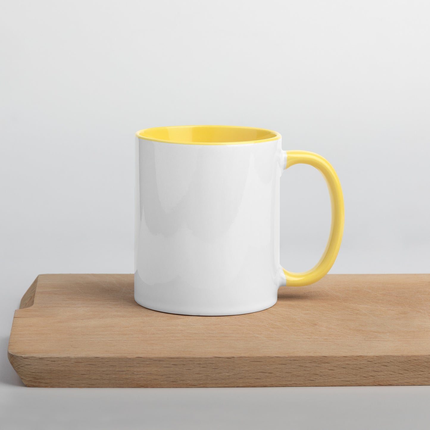 No layoff. Mug with Color Inside